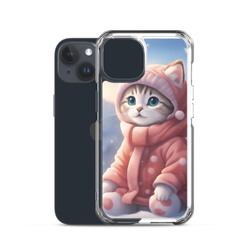 Lovely Bsby Kitten 01 iPhoneケース
