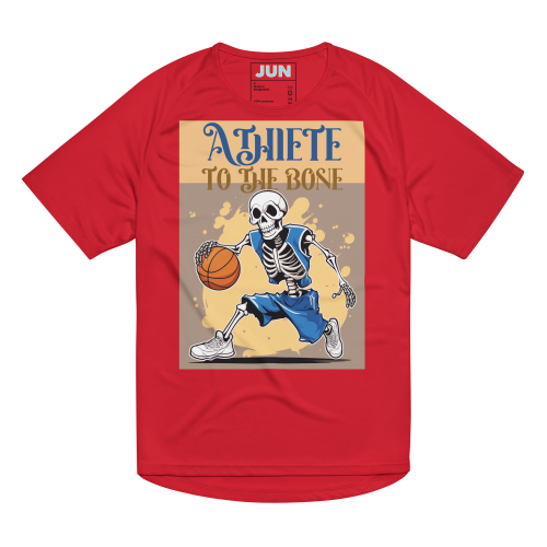 骨の髄までアスリート バスケットボール 01 ユニセックススポーツシャツ